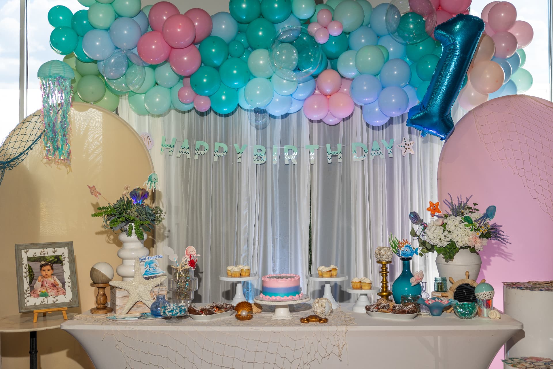 Under the Sea Dessert Table