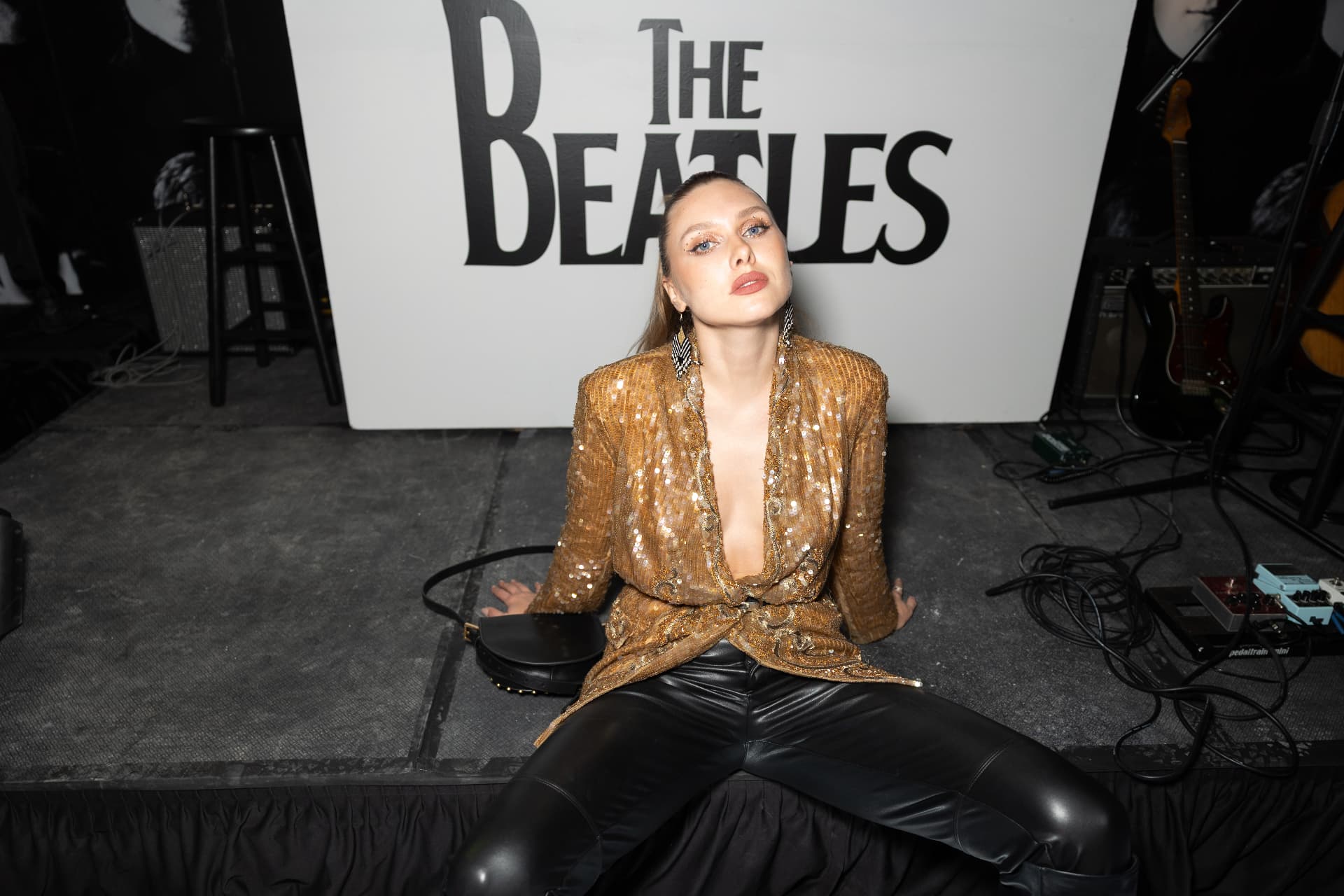 Alice + Olivia x The Beatles — Stage Portrait