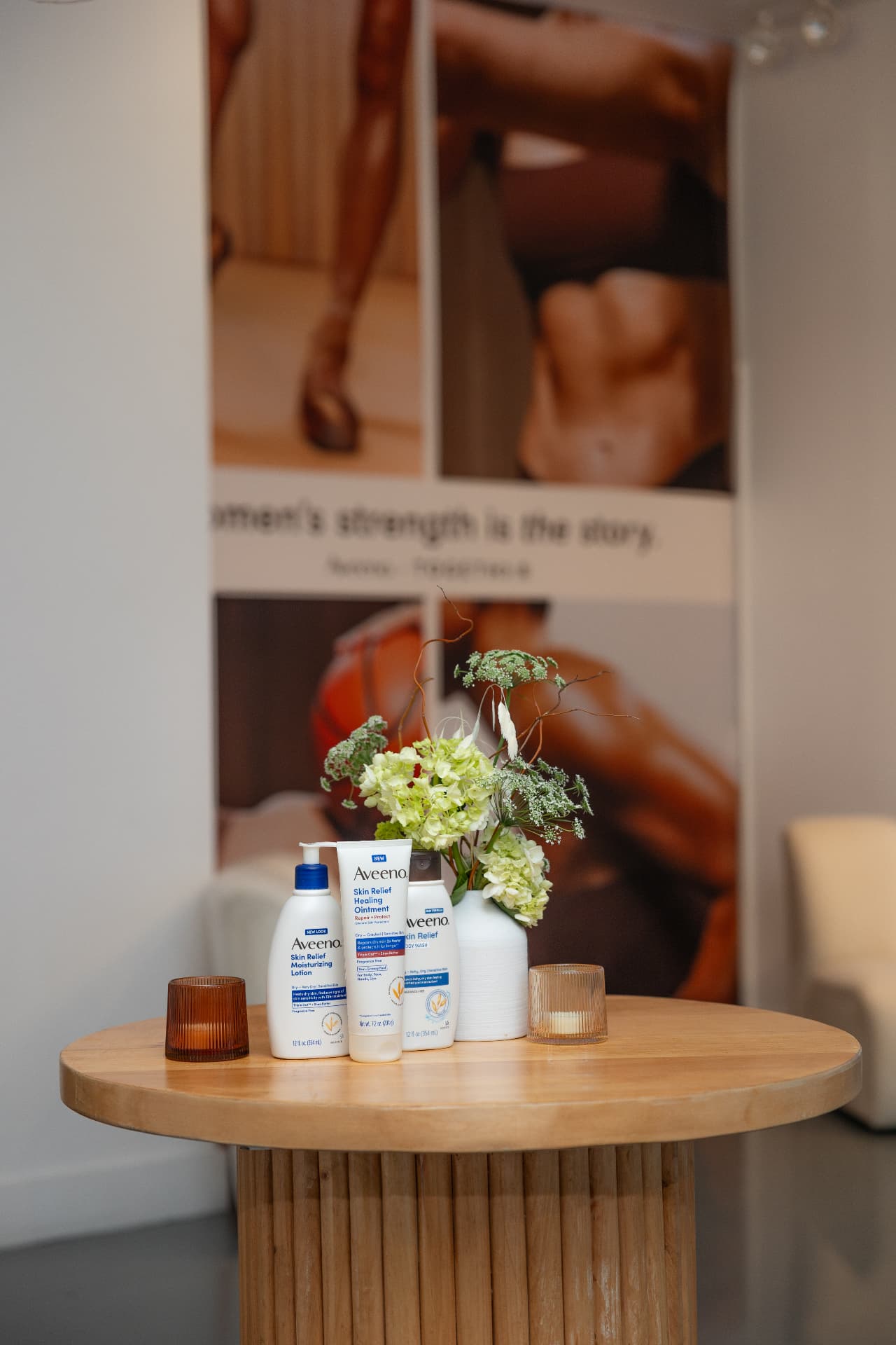 Aveeno x Together — Lounge Setup